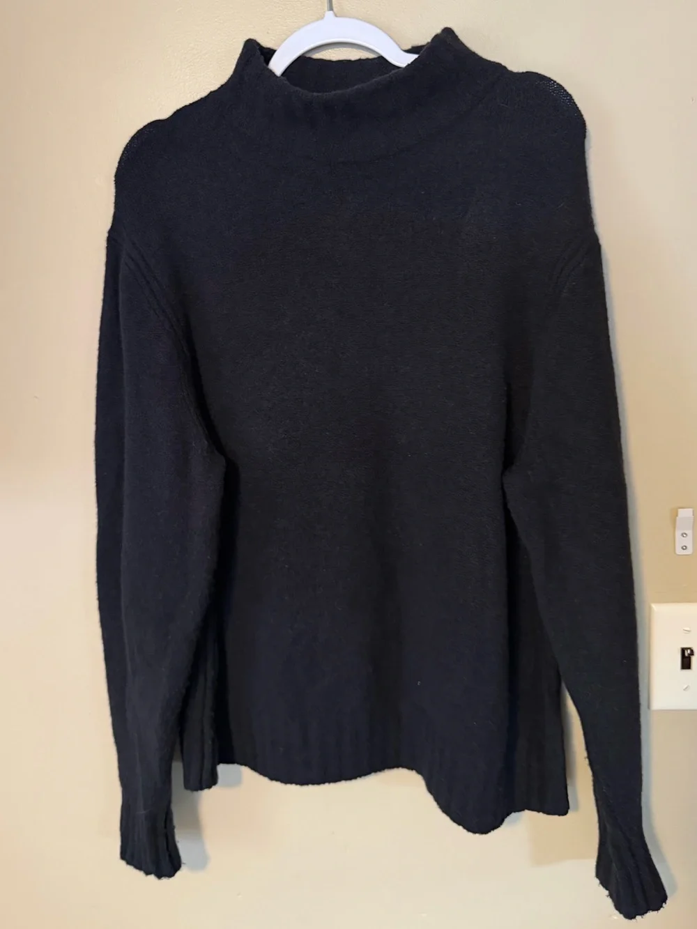 J. Crew Mock neck Sweater in Super Soft Yarn